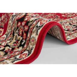 Rackhams Red Velours Rug Vintage Design - 80X250 cm - thumbnail 3