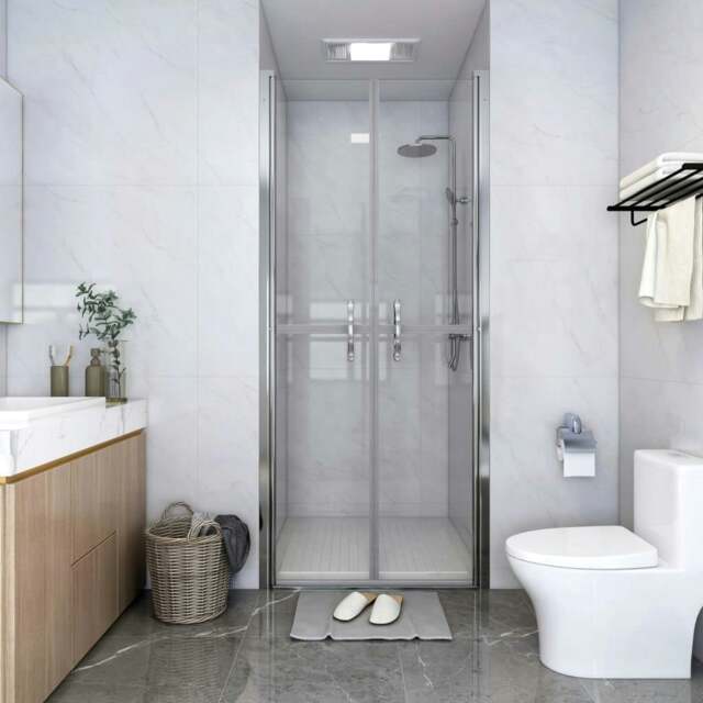 Rackhams Shower Door Clear ESG 96x190 cm