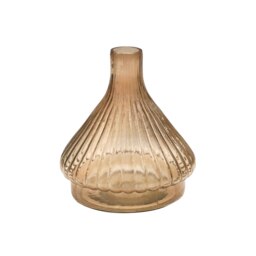 Rackhams Airlie Ribbed Snowdrop Stem Vase - Sage - thumbnail 3