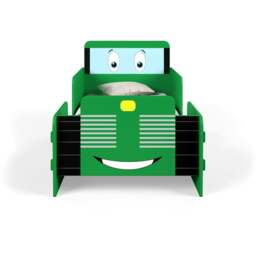 Rackhams Tractor Toddler Bed, Green - Junior - MDF - Green - thumbnail 2