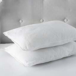 Rackhams Anti Allergy Polycotton Soft Cover Pillow Packs - Pack of 2