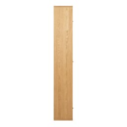 Rackhams Rangoon 3 Door Bookcase in Oak - 1 - Oak - Wood - thumbnail 3
