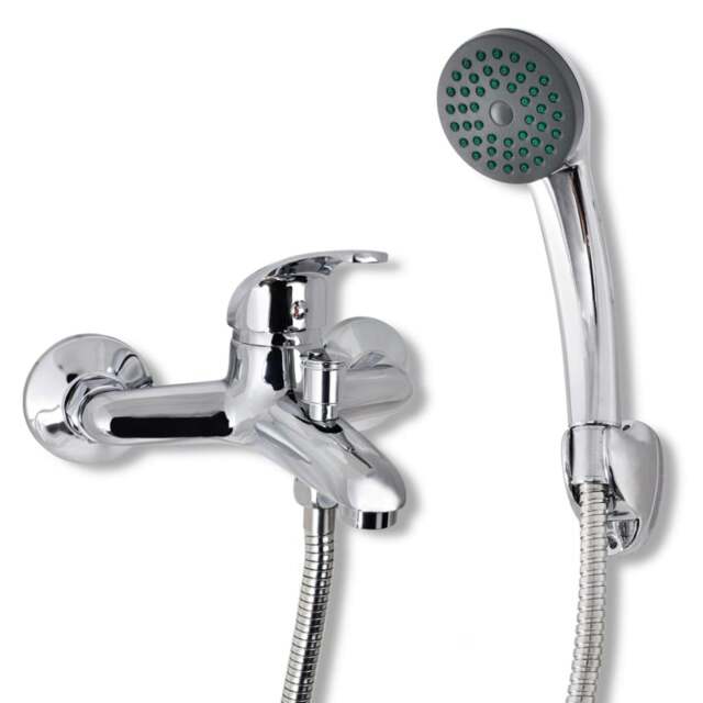 Rackhams Bath Shower Mixer Tap Kit Chrome - image 1