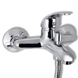 Rackhams Bath Shower Mixer Tap Kit Chrome - thumbnail 5