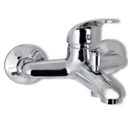 Rackhams Bath Shower Mixer Tap Kit Chrome - thumbnail 4