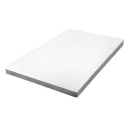 Rackhams Double Mattress Topper Memory Foam Ergonomic Dual Layer Hotel Quality - thumbnail 1