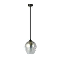 Rackhams ISTAR Pendant lamp  1 x E27 Black with Graphite Shade - thumbnail 2