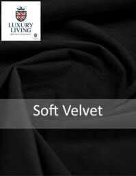 Rackhams Triple Woven Blackout Velvet Diamante Ring Top Curtains - Silver - 117cm width x 229cm drop - thumbnail 5