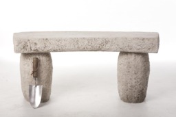 Rackhams Carved Bench and York Bird Bath Great Value 2pc Set - thumbnail 4