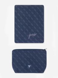 Rackhams Baby Logo Blanket with Pouch in Navy - Navy - One size
