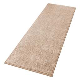 Rackhams Modern Plain Velour Cream Rug - Cream - 80X300 cm - thumbnail 6