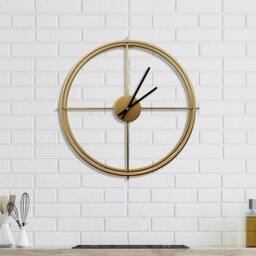 Rackhams WC2137 - Gold Larry's Minimalist Iron Wall Clock - 50 cm / 19.7 in - thumbnail 4