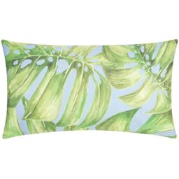 Rackhams Kali Birds Outdoor Cushion Cover - Sky Blue - 30cm x 50cm - Sky Blue - 100% Polyester - thumbnail 3