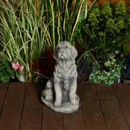 Rackhams Life-size Golden Retriever Dog Garden statue - thumbnail 2