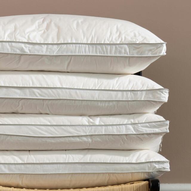 Rackhams 80% Goose Down Pillows - Medium - Standard - 4 Pack - image 1