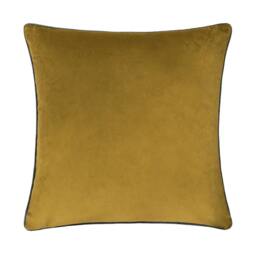 Rackhams Meridian Velvet Cushion Cover - Moss/Charcoal - 45cm x 45cm - Moss/Charcoal - 100% Polyester