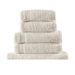 Rackhams Hotel Madison Bath Towel - Ivory - One Size - Ivory - 100% Ringspun Cotton - thumbnail 3