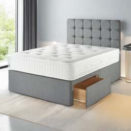 Rackhams Cashmere Double Mattress + Premium Divan Bed Bundle Set - King - thumbnail 2