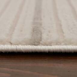 Rackhams Carmel Cream-Grey Geometric Rug - 6040 - 160X230 cm - thumbnail 4