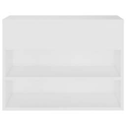 Rackhams Shoe Bench White 60x30x45 cm Engineered Wood - Engineered wood - thumbnail 5
