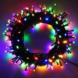 Rackhams Battery Operated Multicolour LED Fairy Lights with 8 Modes and Waterproof Outdoor Design - 200 LEDs - 8 - String lights - thumbnail 3