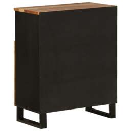 Rackhams Sideboard with 2 Doors 60x33x75 cm Solid Wood Acacia - thumbnail 5