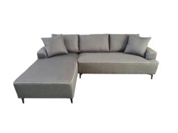Rackhams The Milano Edge 3 Seater Right Hand Corner Sofa in Grey or Beige - Beige - thumbnail 3