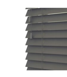 Rackhams Anchor Grey Wooden Venetian Blinds With Strings (130cm drop) - 150cm - thumbnail 2