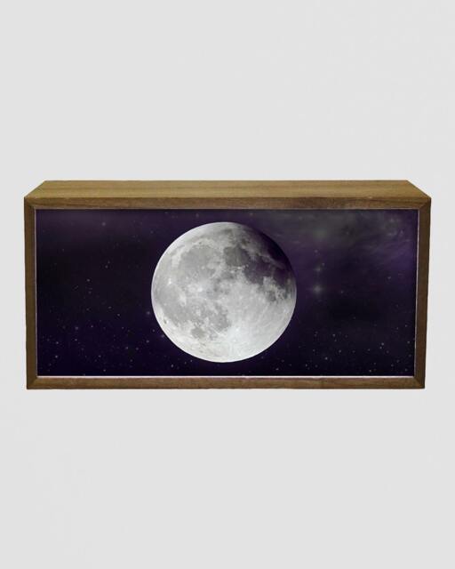Rackhams Light Box Night Light Moon - image 1