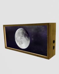Rackhams Light Box Night Light Moon - thumbnail 2