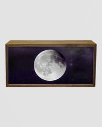 Rackhams Light Box Night Light Moon - thumbnail 1