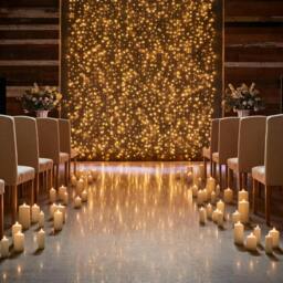 Rackhams TruGlow® Ivory LED Chapel Candle - 25cm - thumbnail 2