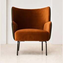 Rackhams Jovanny Armchair, Velvet - 3 - thumbnail 4