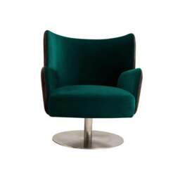 Rackhams Jovanny Armchair, Velvet - 3 - thumbnail 5