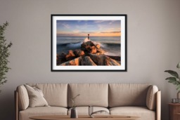 Rackhams Evening Colour - Framed Print 20 x 16 inch - thumbnail 1