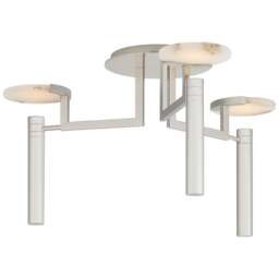 Rackhams Melange Large Floating Disc Semi-Flush Chandelier - Bronze - thumbnail 3