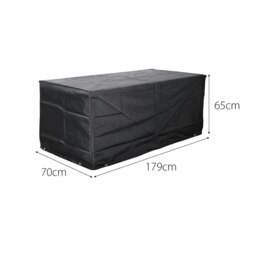 Rackhams Cozy Bay EZBreathe Malta 3 Seat Sofa Cover in Black - Black - Polyester - 1 - thumbnail 2