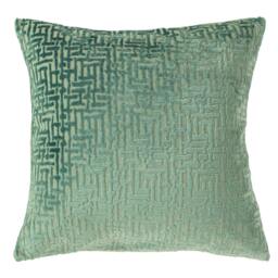 Rackhams Delphi Cushion Cover - Teal - One Size - Teal - 100% Mixed
