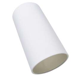 Rackhams Contemporary and Stylish White Linen Fabric Tall Cylindrical 25cm Lampshade - thumbnail 5