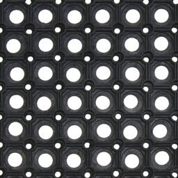 Rackhams Rondo Rubber Ring Heavy Duty Outdoor Entrance Door Mat 40x60cm - Pack of 2 - thumbnail 6