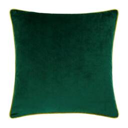 Rackhams Meridian Velvet Cushion Cover - Emerald/Moss - 45cm x 45cm - Emerald/Moss - 100% Polyester