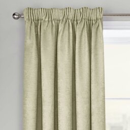 Rackhams Westwood Dimout Pencil Pleat Curtains - 117cm x 137cm - Ochre - thumbnail 4