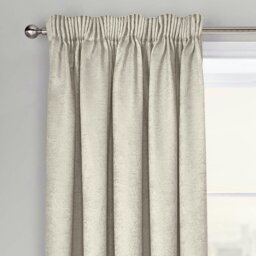 Rackhams Westwood Dimout Pencil Pleat Curtains - 117cm x 137cm - Ochre - thumbnail 6