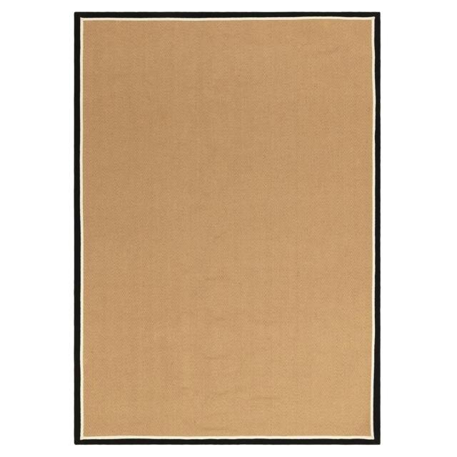 Rackhams Bordo Herringbone Jute Charcoal Rug - 120x170cm - image 1