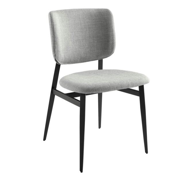 Rackhams Light Grey Fabric Chair 4147 - image 1
