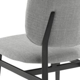 Rackhams Light Grey Fabric Chair 4147 - thumbnail 5