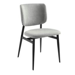 Rackhams Light Grey Fabric Chair 4147 - thumbnail 1