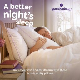 Rackhams Comfy Cotton Firm Support Pillow - 4 - thumbnail 3
