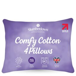 Rackhams Comfy Cotton Firm Support Pillow - 4