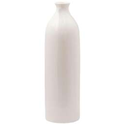 Rackhams Garda Gisela Glazed Vase - White - One Size - White - 100% Mixed
